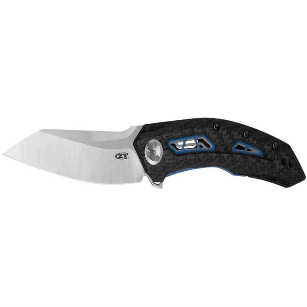 Zero Tolerance Original 0762, CPM 20CV Reverse Tanto Pocketknife, 3.4-in. Blade, Manual KVT Ball Bearings Opening, Sub Frame Lock
