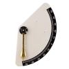 EVGATSAUTO Marine Clinometer, Copper and ABS, Portable Handheld Nautical Angle Finder for Boats, Yachts, RVs, Sailing view 2
