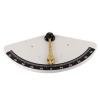 EVGATSAUTO Marine Clinometer, Copper and ABS, Portable Handheld Nautical Angle Finder for Boats, Yachts, RVs, Sailing view 4