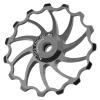 Derailleur Pulley, 15T Mountain Rear Pulley Aluminium Alloy Ceramic Bearing Derailleur Pulley(Black) view 2