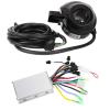 EVTSCAN Electric Bike Brushless Motor Controller, 24V 350W LCD Display Thumb Throttle for Electric Bicycle Scooter view 3