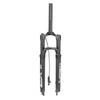 Jejy MTB Air Fork Suspension Forks 26/27.5/29Inch Threadless Steerer Rebound AdjustmentMountain Bike Front Forks Ultralight Magnesium Alloy Diameter :34mm, Manual Lockout/Remote Lockout Black view 1
