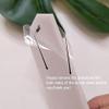 10pcs Laser Cut Reserved Tags, Luggage Tag Wedding Place Cards, Acrylic Reserve Seating Tag, Blank Keychain (White) view 2