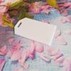 10pcs Laser Cut Reserved Tags, Luggage Tag Wedding Place Cards, Acrylic Reserve Seating Tag, Blank Keychain (White) view 3