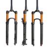 MTB Suspension Air Fork 26/27.5/29inch Ultralight Magnesium Alloy Outdoor Bicycle Accessories, Mountain Bike Shock Absorber Front Forks Remote Lockout/Manual Lockout QR 9mm (Quick Release) Disc Brake view 1