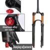 MTB Suspension Air Fork 26/27.5/29inch Ultralight Magnesium Alloy Outdoor Bicycle Accessories, Mountain Bike Shock Absorber Front Forks Remote Lockout/Manual Lockout QR 9mm (Quick Release) Disc Brake view 3