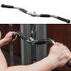 LKP Revolving Curl Bar LAT Pull Down Bar Cable Attachment Gym Training Press Down Bar Fitness Non-Slip Handgrips for Tricep Bicep Forearm Workout view 2