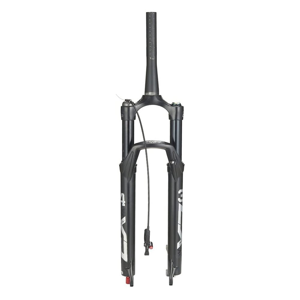 Jejy MTB Air Fork Suspension Forks 26/27.5/29Inch Threadless Steerer Rebound AdjustmentMountain Bike Front Forks Ultralight Magnesium Alloy Diameter :34mm, Manual Lockout/Remote Lockout Black