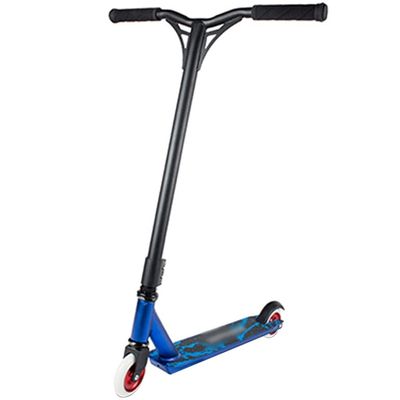 Scooters Scooter for Teenager Y Handlebar Trick Scooters, Fitness Sport Scooter, Profession 2-Wheel Scooter (Color : Blue, Size : 65 * 52 * 85cm)