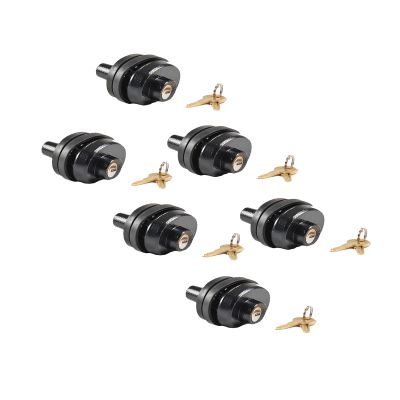 NKMJ Trigger Lock, Keyed Trigger Gun Lock Safety Universal Firearms Pistol Gun Locks Fit Most Handguns and Rifles (6PCS)