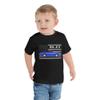 1993 Blue Stang Cobra 5.0 USA Flag Toddler Short Sleeve Tee view 1