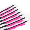 30Inch Carbon Arrow Archery Hunting/Targeting Practice Arrows with 5" Turkey Feathers for Compound Recurve Longbow 12Pack view 3