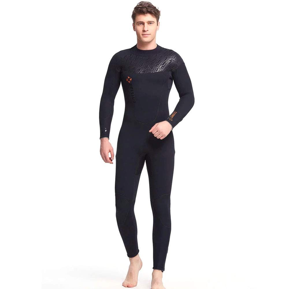 5Mm Wetsuit High Elastic Neopren Snorkeling Long Sleeve Diving Suit for Men Women Sports Sailing Jumpsuits Surf,A,L