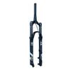 Jejy Mountain Bike Air Forks Shock Absorber Magnesium Alloy Ultralight Front Fork Travel 120mm Threadless Steerer Pressure Suspension MTB Accessories Matte Black Manual Lockout/Remote view 1