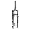 Jejy MTB Air Fork Suspension Forks 26/27.5/29Inch Threadless Steerer Rebound AdjustmentMountain Bike Front Forks Ultralight Magnesium Alloy Diameter :34mm, Manual Lockout/Remote Lockout Black view 1