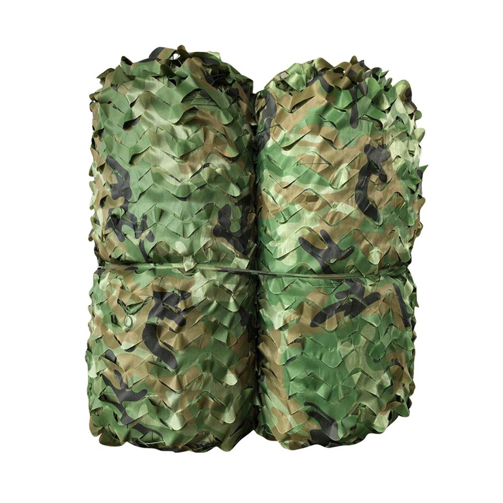 ASDQWER Camouflage Netting,Woodland Blinds,Ghillie Net,Camo Netting Camouflage Net Blind for Hunting Blinds Great for Sunshade Decoration Sun Shade Party Camping Outdoor,2 * 8m(6.56 * 26.25ft)