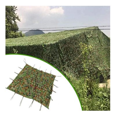 ASDQWER Camouflage Net,Woodland Blinds,2X3m 2X4m 2X6m 3X3m 3X4m 4X6m 5X8m 8X10m 9X9m 10X10m,Military Hunting Camping Tent Car Hide Cover Camouflage Net Outdoor Tactical Gear,3 * 8m(9.84 * 26.25ft)