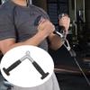LKP LAT Pull Down V Bar Cable Machine Accessories Home Gym Pull Down Bar Fitness Exercise Machine Non-Slip Attachments for Arm Workout view 2