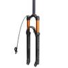 MTB Suspension Air Fork 26/27.5/29inch Ultralight Magnesium Alloy Outdoor Bicycle Accessories, Mountain Bike Shock Absorber Front Forks Remote Lockout/Manual Lockout QR 9mm (Quick Release) Disc Brake view 1