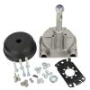 Generic Marine Turbine Rotary Steering System, Outboard Boat Steering Kit with 13.5" Steering Wheel, 3/4" Tapered Shaft, 90 Bezel, Black, Universal Fit, Boat Compatible view 4