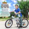 Wheely Bikes 36 Pcs Kids Bike Spoke Decorations  Cute Dinosaur, Flower & Butterfly Bicycle Wheel Accessories  Easter Basket Stuffers, Party Favors, Goodie Bag Stuffers for Boys & Girls, Green view 3