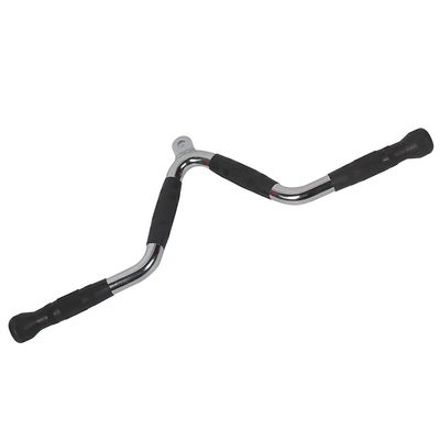 LKP LAT Bar Cable Machine Attachment Pulldown Bar Press Down Accessories for Fitness Non-Slip Rubber Handle Tricep Bar for Gym Workout