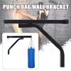 YRHH Punching Bag Stand Holder Hanger, Heavy Duty Iron Boxing Sand Bag Bracket,Wall Mount Hanging Rack,Fitness Training for Boxing Sanda Muay Thai view 3