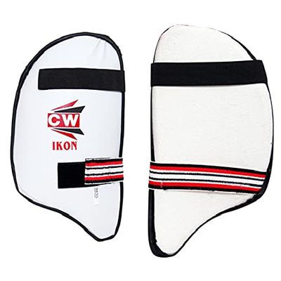 CW IKON Thigh Pad for Cricket Men Thigh Pad Guard Right Hand Protective Thigh Pad Adult Full Size Thigh Pad Cushioned Dual Elastic Band Cricket Thigh Pad Guard Adult