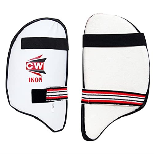 CW IKON Thigh Pad for Cricket Men Thigh Pad Guard Right Hand Protective Thigh Pad Adult Full Size Thigh Pad Cushioned Dual Elastic Band Cricket Thigh Pad Guard Adult