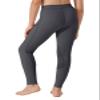Willit Girls Horse Riding Pants Tights Kids Equestrian Breeches Knee-Patch Youth Schooling Tights Zipper Pockets Gray XS view 2