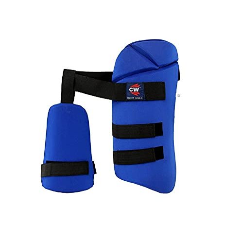 CW Supreme Thigh Guards (Combo) Right Hand Thigh Pads Adult Youth Thigh Pads Cricket Batting Thigh Guard Protector Thigh Guard Cricket Inner Thigh Pad Men All Age Group (Boys Left)