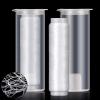 Skylety 2/4/8 Pieces Fishing Thread Nylon Elastic Invisible Magic Fishing Line Bait Thread 0.2 mm Length 656 Feet Per Spool Stretchy Bait String Line Clear Storage Case(2 Pieces) view 1