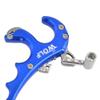 ZSHJGJR Archery Compound Bow Release Aid Thumb Bow Release Trigger 4 Fingers for Compound Bow Accessory (Blue) view 2