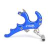 ZSHJGJR Archery Compound Bow Release Aid Thumb Bow Release Trigger 4 Fingers for Compound Bow Accessory (Blue) view 4