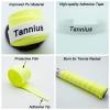 Tannius Tennis Racket Grip Tape, 6 Pack Tacky Tennis Grips, Absorbent and Enhanced Tennis Racquet Overgrip (6-Pack Yellow) view 2