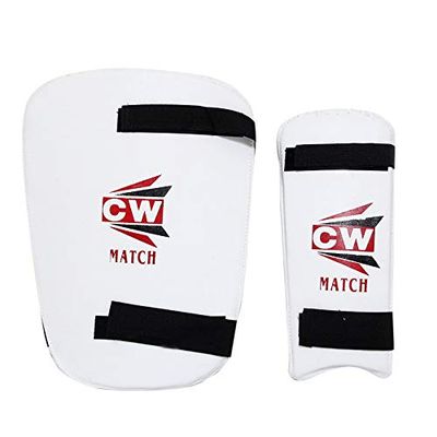 CW Match Cricket Batting Lower Body Protector Thigh Pad with Arm Guard Elbow Protector Guard Ultralight Batsmen Set Adjustable Thigh Guard & Elbow Pad