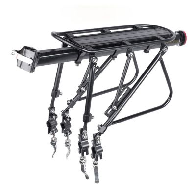 Mountain Bike Luggage Carrier Quick Release Bicycle Rack Trunk Bag for 20-29 Inch MTB Bike Cycling Rear Rack Shelf,Full Detach