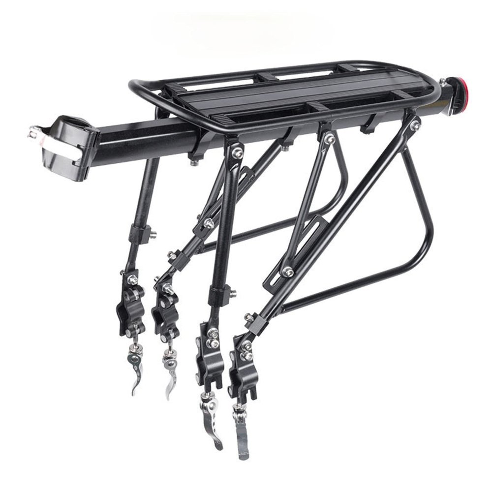 Mountain Bike Luggage Carrier Quick Release Bicycle Rack Trunk Bag for 20-29 Inch MTB Bike Cycling Rear Rack Shelf,Full Detach