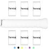 Tannius Tennis Racket Grip Tape, 6 Pack Tacky Tennis Grips, Absorbent and Enhanced Tennis Racquet Overgrip (6-Pack White) view 1