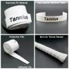 Tannius Tennis Racket Grip Tape, 6 Pack Tacky Tennis Grips, Absorbent and Enhanced Tennis Racquet Overgrip (6-Pack White) view 2