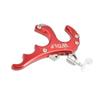 ZSHJGJR Archery Compound Bow Release Aid Thumb Bow Release Trigger 4 Fingers for Compound Bow Accessory (Red) view 2