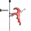 ZSHJGJR Archery Compound Bow Release Aid Thumb Bow Release Trigger 4 Fingers for Compound Bow Accessory (Red) view 3