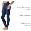 Willit Girl's Riding Pants Horseback Horse Equestrian Breeches Navy Blue XS view 4