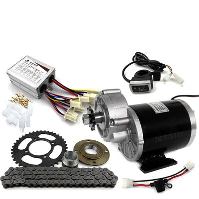 L-faster 450W Tricycle Gear Motor with Thumb Throttle 38T Chain Wheel for 420 Chain (24V)