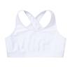 Moggemol Kids Girls Basic Sports Bra Sleeveless Crisscross Keyhole Back Crop Top for Dance/Yoga/Running White 10 view 3