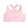 Moggemol Kids Girls Basic Sports Bra Sleeveless Crisscross Keyhole Back Crop Top for Dance/Yoga/Running Pink 10 view 3