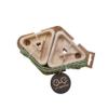 YY Vertical - The Original Triangle Climbing Hang Holds in Wood for Rock Climbing, Ideal for Home Training, adapts to Pull up bar, Strengthen Your Fingers view 2