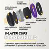 TradeSmart NRR 28 Ear Protection Headphones - One-Size-Fits-All Design, Ear Protection for Shooting, Work, Construction, Mowing view 4