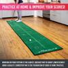 PuttOut Large Golf Putting Mat, 367cm x 67cm view 3