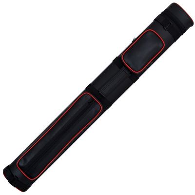 Action Piping 2x2 Hard Pool Cue Carrying Case, Billiard Stick Case - ACP22 Red
